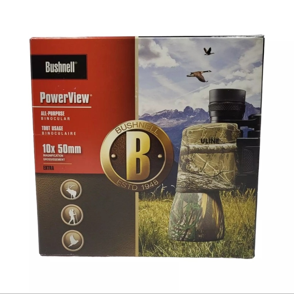NEW Bushnell Powerview Camo Binoculars 10 X 50mm (SPG057044)